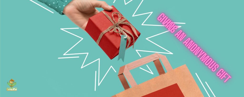 giving an anonymous gift